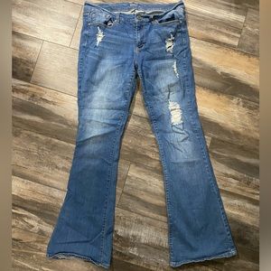 New York & Company Soho Flare Jean with Stretch